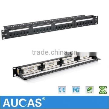 Taiwan Imported Network Cable Cat5e 24 Port Patch Panel Similar To AMP 24 Port Patch Panel