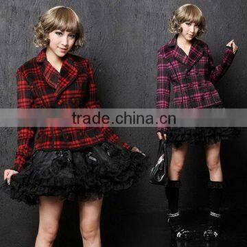 Red Ruffles Lolita Bolero Jacket 61191