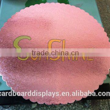 Food Packaging Flower Shaped 16 Inch Cake Trays