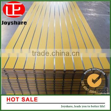 hot sale high quality mdf grooved panels for supermarket