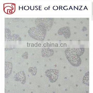 Floral Bronzing Organza