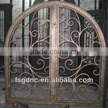 Decrative safety arch wrought iron window                        
                                                Quality Choice