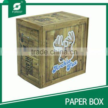 GRAIN OF WOOD STORAGE BOX BIN photo-2