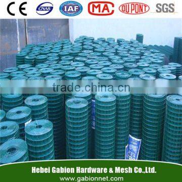 PVC coated welded mesh manufacture