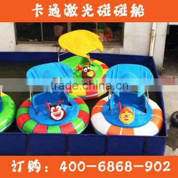 DC12V With Lazer Gun and Water Jetting Battery Water Bumper Boat for Sale photo-6