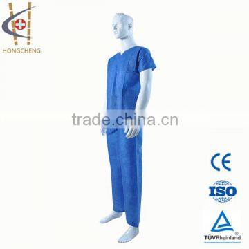 Hygeian spunbond fabric doctor clothing with two front pockets