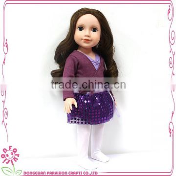 18 Inch open close eyes fashion doll