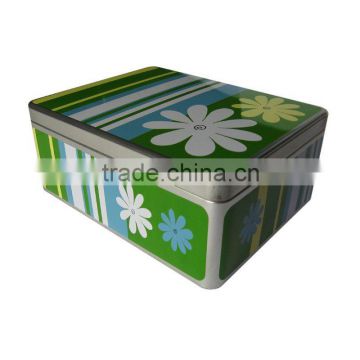 Tea tin box