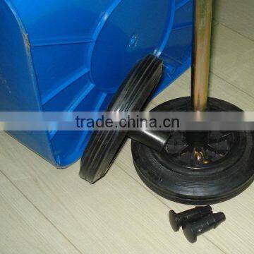 BT100A-3 100liter Garbage Can With Rubber Wheels photo-6