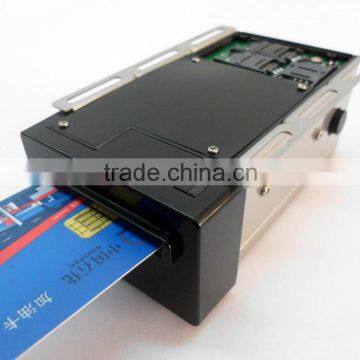 IC RFID magnetic motor driven card reader read and wrtie for parking system