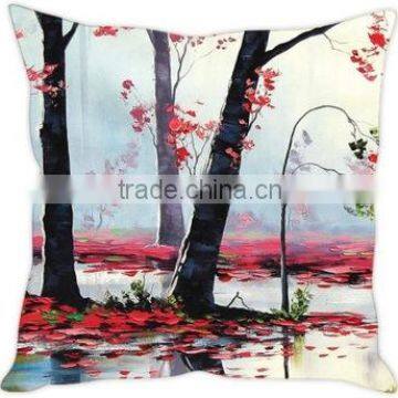 Indian Pillow Case Digital print Ice Tree Cushion Cover