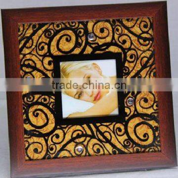 Glass photo frame