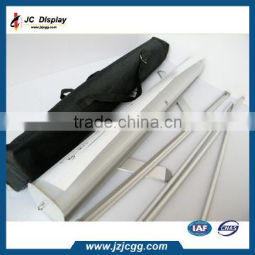 Advertising aluminum frame and pvc graphic roll up banner stand