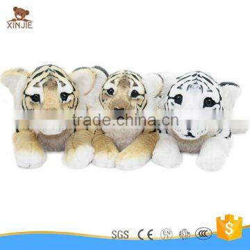 Custom White Tiger Plush Toy New Design Cute Stuffed White Tiger Soft Toy photo-2