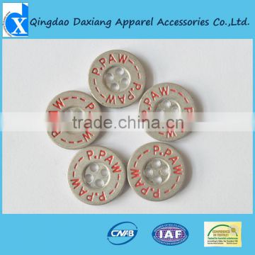 Fashion design metal 4 hole sewing button