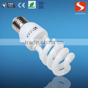 CFL bulb 20w lighting lamp spiral compact fluorescent lamp