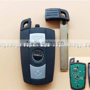 Good Quality smart remote for 3 button unlocked car key 3/5-Series 315MHz 433mhz 868mhz remote control key fob smart