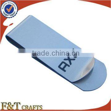 Hot Sales Metal Blank Stainless Steel Money Clip With Laser Engraved Logo photo-5