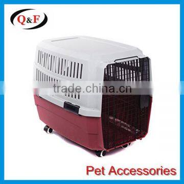 Small Plastic Dog Cat Two Doors Pet Carrier                        
                                                Quality Choice