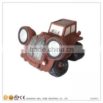 Table Decoration About Brown Mini Toy Car