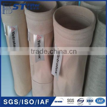 fiberglass with PTFE membrane filter bag,Dia150*1100mm