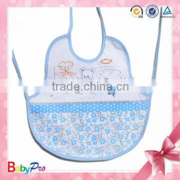 2015 New Design OEM Wholesale Cotton Baby Bibs