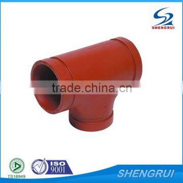 FM UL Ductile Iron Mechanical Grooved Pipe Fittings