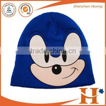 Cheap Winter Hat Knitted Beanie Skull Pom Hip Hop Men Caps Custom photo-5