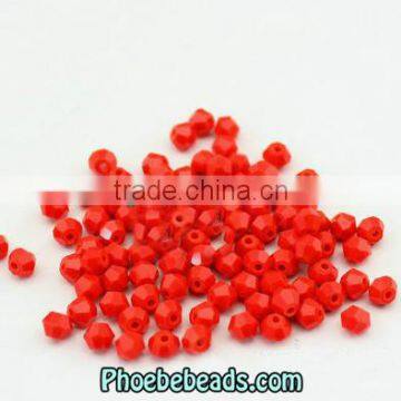 Wholesale 4mm Special Colors Rhombus Crystal Bead Hanging Decoration PB-CB029