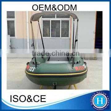 Heavy duty military large inflatable boat 6-persons inflatable rescue boat for sale