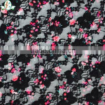 New Floral Design Waterproof Strech Lace Nylon Lycra Lingerie Fabric