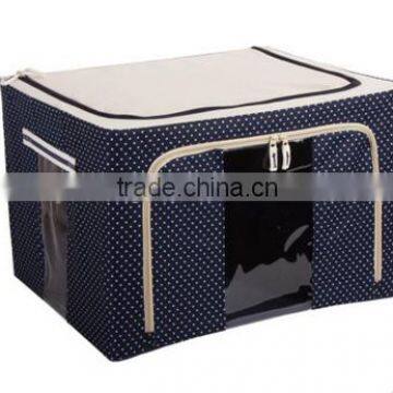 Fabric Folding Storage Box With Window photo-4