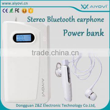 Blutooth earphone power bank