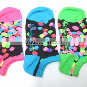 Colourful children liner socks