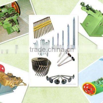 Steel wire nail machine