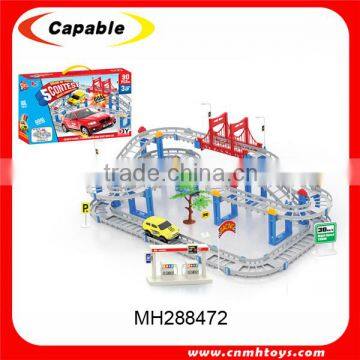 3d puzzle educational toy car track