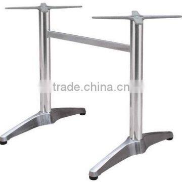 Modern design aluminum dining table base metal se on sale