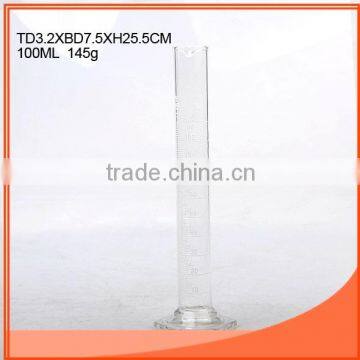 100ml Graduated Cylinder Reagent Glass Bottle