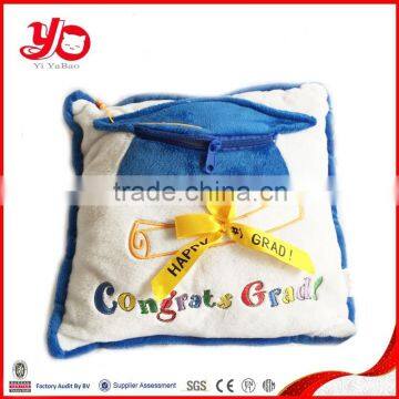 YOG factory cute plush toy pillow,stuffed pillow toy,pillow plush toy with emb