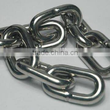 Staniless Steel Link Chain SUS 304/316 Commercial Chain Alloy Steel High Strength Lifting Chain photo-3