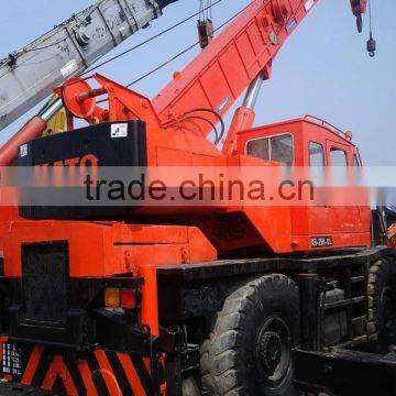 Used KATO KR25H Rough Terrain Crane, KATO 25ton crane