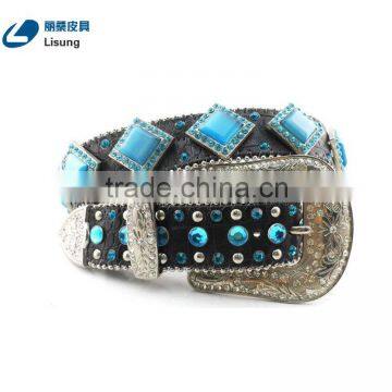 Western Cowgirl Rhinestone Stones Studded Crystal Strap