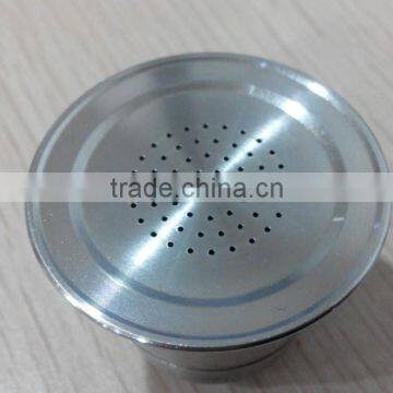 machined stainless steel coffee filter