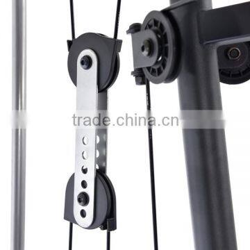 Body Fit Gym Equipment With 100LBS Dead Weight Stacks Filled Blown Vinyl Plates photo-4