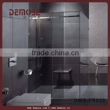 used sliding glass frameless shower doors sale