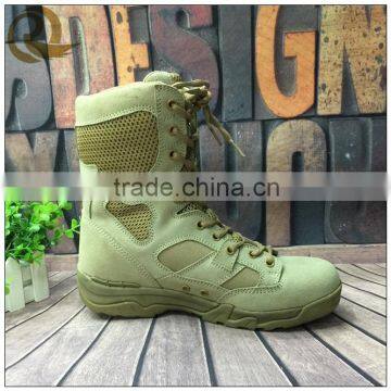 Fashion men khaki army combat tactical desert military boots