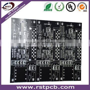 custom design black color pcb board