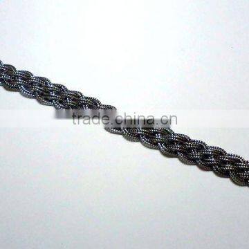 Oxidised Fashionable 925 Sterling Silver Chain Bracelet, 925 Sterling Silver Bracelet, Designer Sterling Silver Silver Bracelet