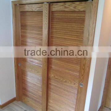 Traditional Sliding Closet Louver Door