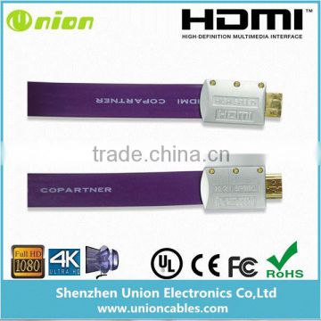 factory wholesale HDMI cable 19pin type A male to male cable 1.4 Version